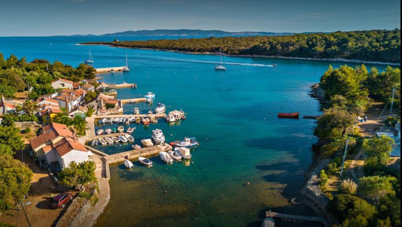Holiday House Punta Blue & Orange 5M From The Sea, Island Cres Punta Križa Dış mekan fotoğraf